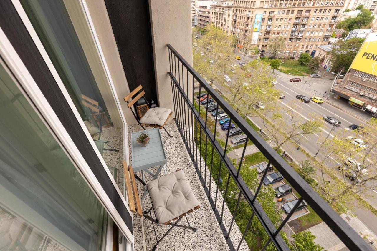 Metropole Apartments Panoramic Ateneum Bukarest Exterior foto