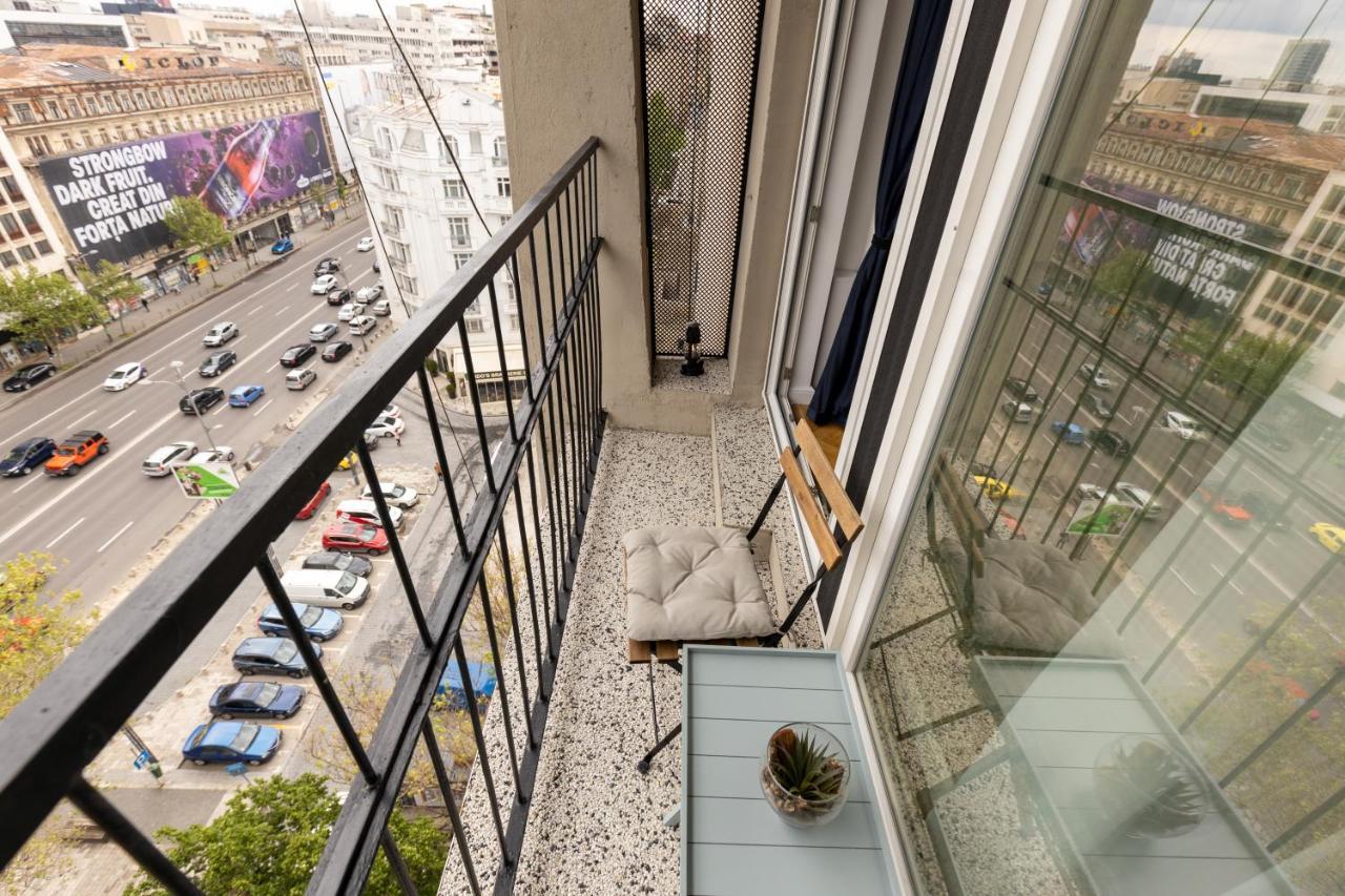 Metropole Apartments Panoramic Ateneum Bukarest Exterior foto