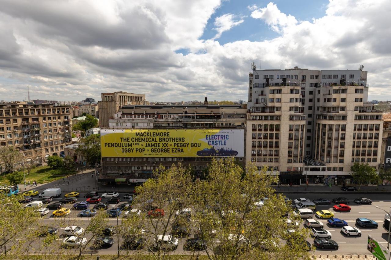 Metropole Apartments Panoramic Ateneum Bukarest Exterior foto