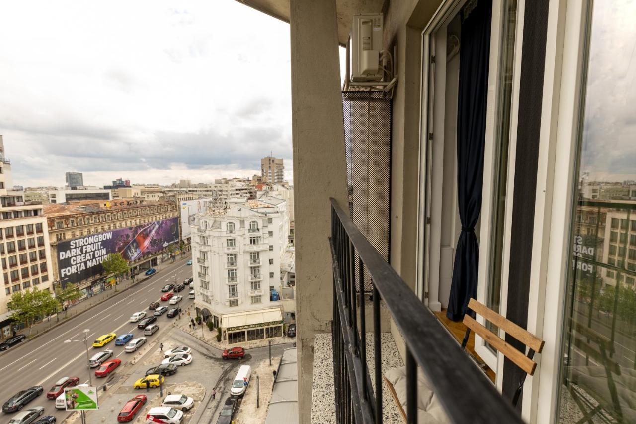 Metropole Apartments Panoramic Ateneum Bukarest Exterior foto